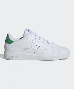 adidas Kids' Advantage Base 2.0 Shoes - White
