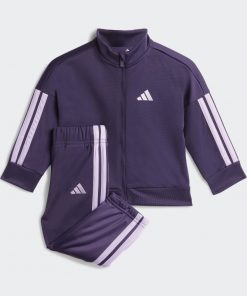 Adidas Kids' Essentials CLIMACOOL Track Suit - Purple