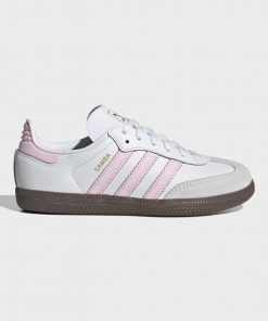adidas Kids' Girls' Samba OG Shoes - White