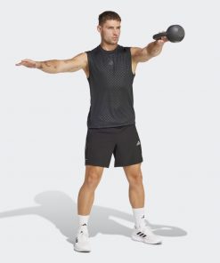adidas Men's 3-Stripes Power Tank Top - Black