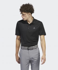 adidas Men's Adi Performance Polo Shirt-Black
