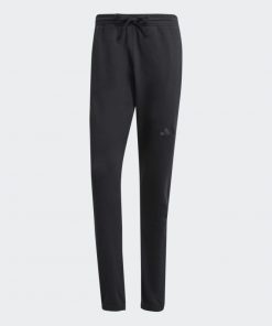Adidas Mens' ALL SZN French Terry Regular Tapered Pants - Black
