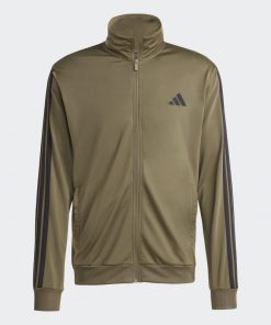 Adidas Mens' Sportswear 3-Stripes Basic Track Suit - Green