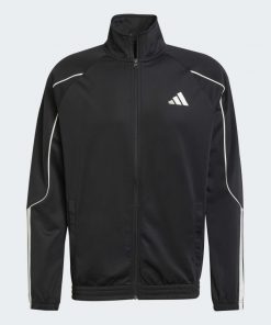 Adidas Mens' Sportswear 3-Stripes Track Suit - Black