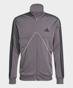 Adidas Mens' Sportswear Tricot Tiro Inspired Track Suit - Grey