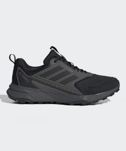 adidas Mens' Tracefinder Trail Running Shoes - Black