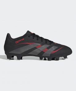 adidas Predator Club Firm/Multi-Ground Cleats - Black