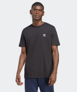 adidas TREFOIL ESSENTIALS TEE تيشيرت للشباب لون اسود
