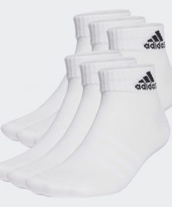 adidas Unisex' Thin and Light Sportswear Ankle Socks 6 Pairs