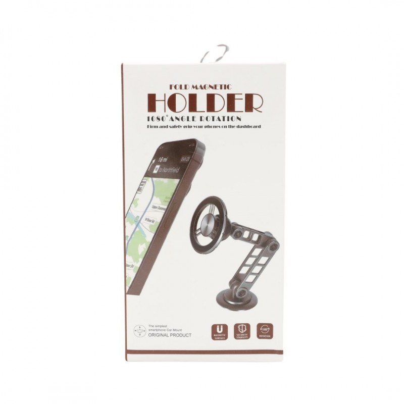 FOLD MAGNETIC HOLDER-حمالة هاتف مغناطيسي قابل للطي 180 زاوية دوران