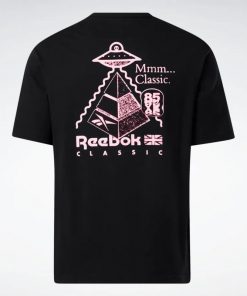 تيشيرت ريبوك كلاسيك سكيتبورد للجنسين لون أسود - Reebok Unisex Classics Skateboard T-Shirt - Black