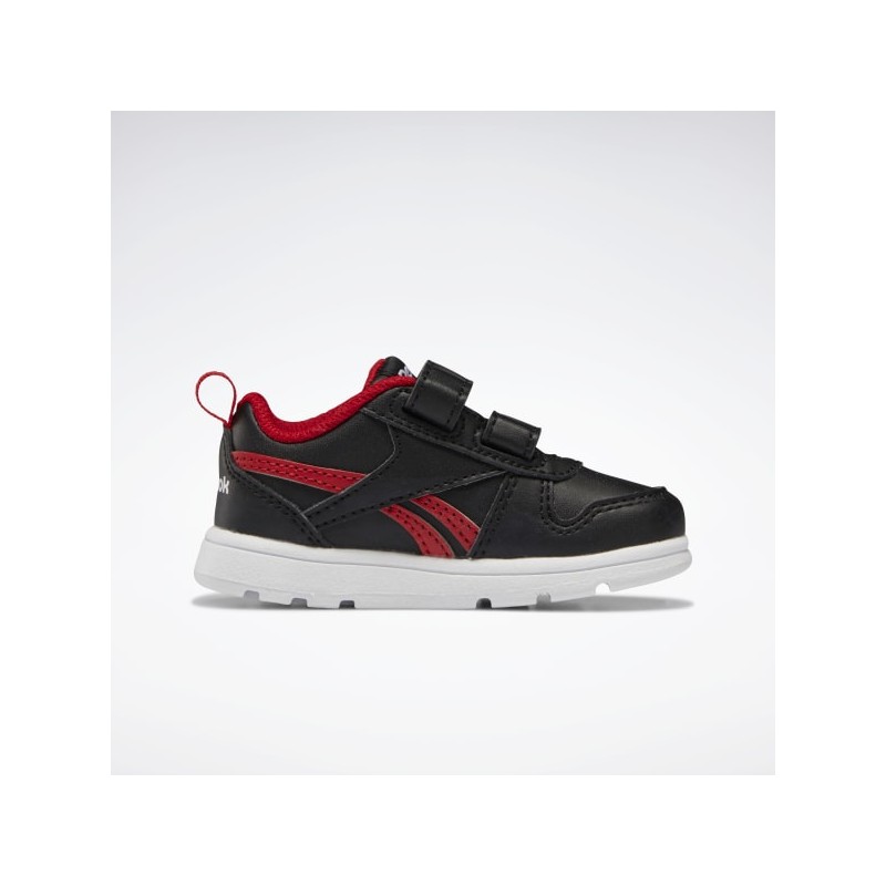 Reebok Kids' Royal Prime 2 Shoes- حذاء ريبوك رويال برايم 2 للأطفال لون أسود ونعل سفلي أبيض