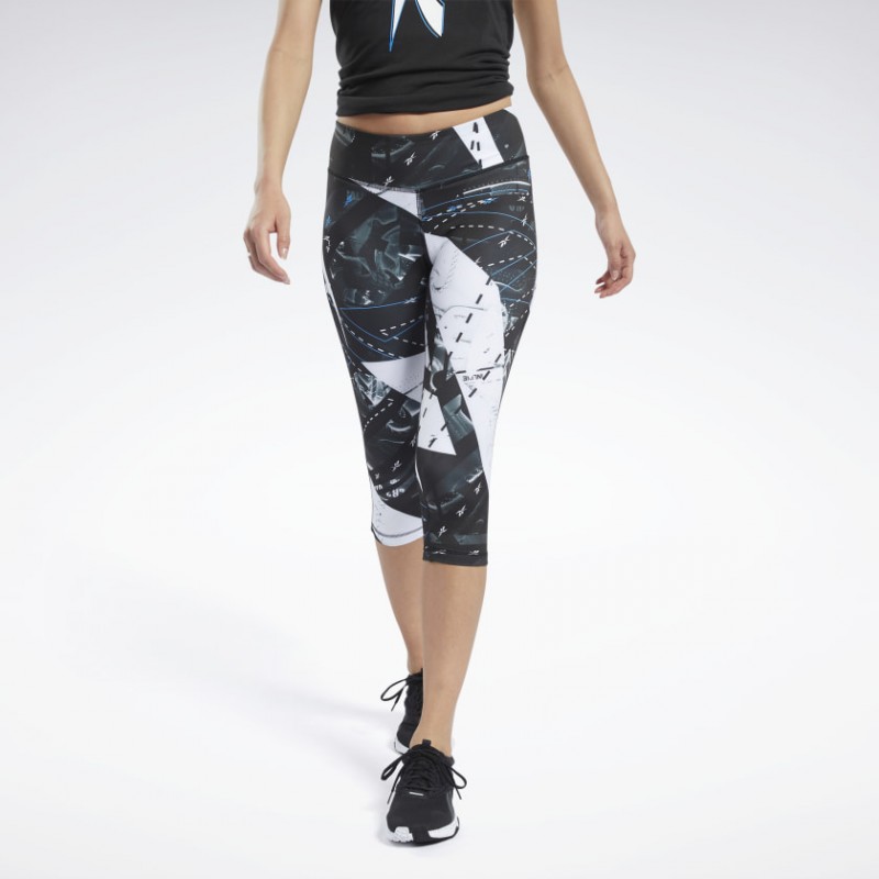 Reebok WOR AOP Capri