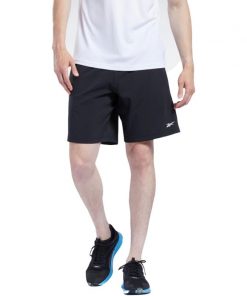 شورت ريبوك ورك اوت ريدي للرجال لون أسود - Reebok Men's Workout Ready Shorts - Black