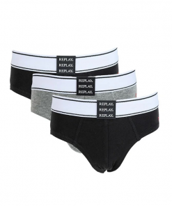Replay Kids' RJ021 3PP SLIP - Black