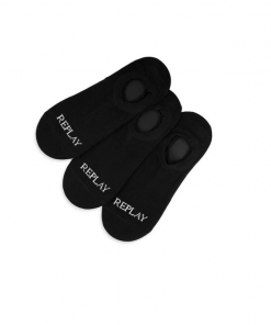 Replay Mens' Ballerina 3PP Socks - Black