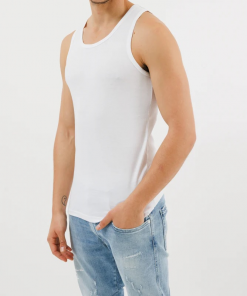 Replay Mens' Grandpa Ripley Tank Top 3PP Socks - White