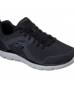 Skechers Mens' Summits - Brisbane Shoes- حذاء سكيتشرز سوميتس بريسبان للرجال لون أسود