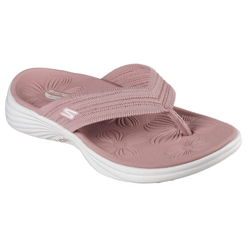 Skechers Women's Arch Fit Radiance Lure Flip Flops Slide