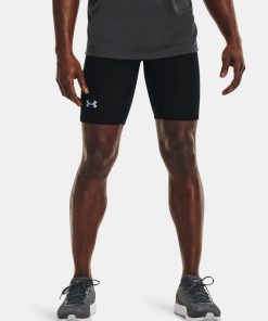 Under Armour Men's Fly Fast ½ Tights - شورت أندر آرمر فلاي فاست للرجال لون أسود