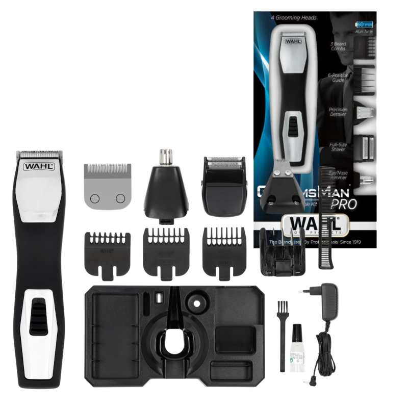 Wahl GroomsMan Pro Battery 09855-1216 Black