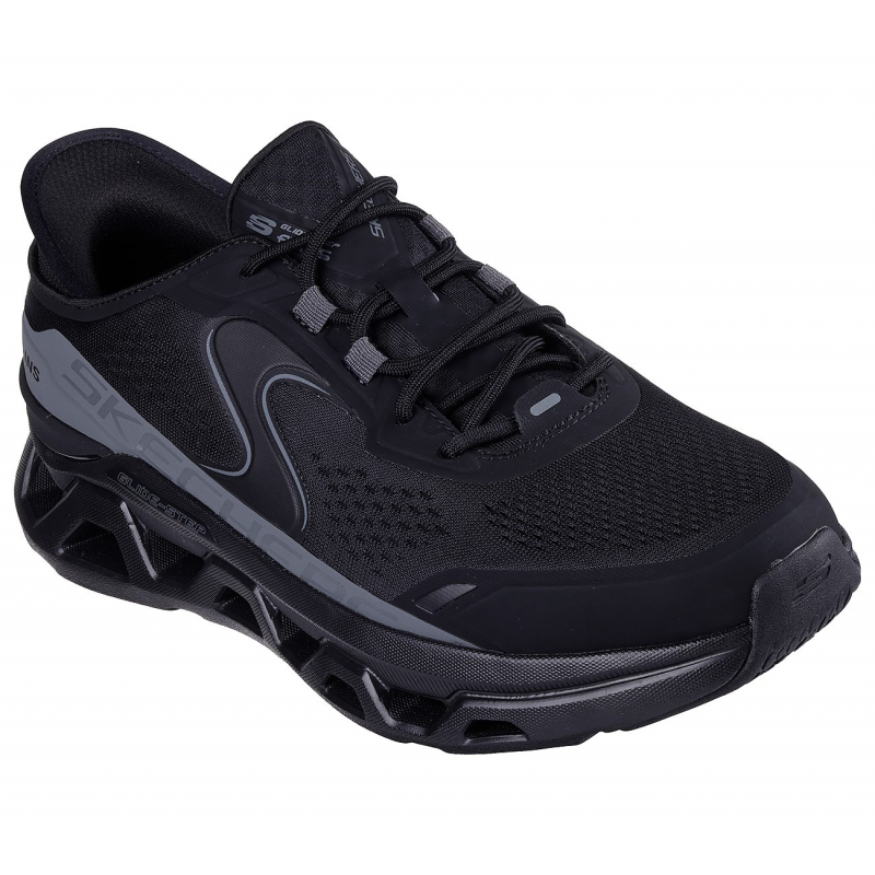 حذاء سكيتشرز سليب انس: جلايد ستيب للرجال لون أسود-Skechers Men's Slip-ins: Glide-Step Shoes