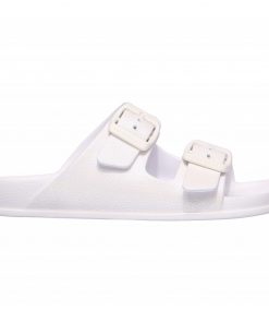 شبشب سكيتشرز كالي بلست صنشاين شيمر للنساء لون أبيض- Skechers Women's Cali Blast Sunshine Shimmer Sandal
