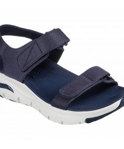 صندل ارتش فيت - تورستي للنساء لون أزرق Skechers Women's Arch Fit - Touristy Sandals