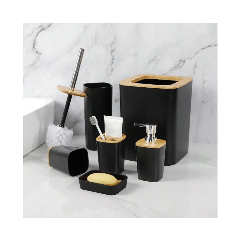 طقم اكسسوارات حمام 6 قطع