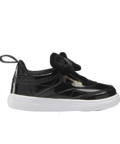 Reebok Kids' Club C Slip-On IV  Shoes- حذاء ريبوك كلوب سي سليب اون للأطفال لون أسود