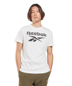 Reebok Identity Big Logo T-Shirt تيشييرت ريبوك ايدنتتي بيج لوجو لون أبيض