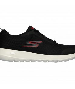 Skechers Men's GOwalk Max - Otis Shoes - حذاء سكيتشرز جو ووك ماكس- اوتيس للرجال لون اسود ونعل ابيض