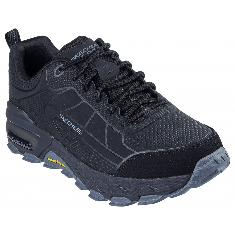 Skechers Men's Max Protect - Ironguard Shoes -حذاء سكيتشرز ماكس بروتيكت - ايرونجارد للرجال لون أسود وفحمي