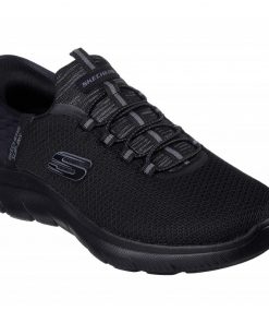 Skechers Men's Slip-ins: Summits - High Range Shoes - حذاء سكيتشرز سليب ان: سوميتس– هاي رينج للرجال لون أسود