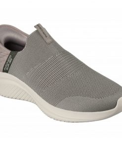 حذاء سكيتشرز سليب انس: ألترا فليكس 3.0 للرجال لون بيج ونعل أبيض- Skechers Men's Slip-Ins: Ultra Flex 3.0 - Viewpoint Shoes