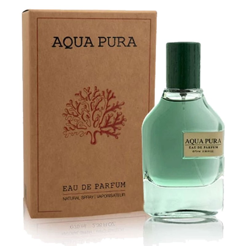 عطر اكوا بورا من فراجرانس وورلد للجنسين سعة 70 مل - Aqua Pura EDP By Fragrance World for Unisex 70 ML